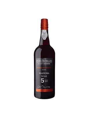 H.M. Borges Reserva 5 Anos Meio Doce Madeira 75cl