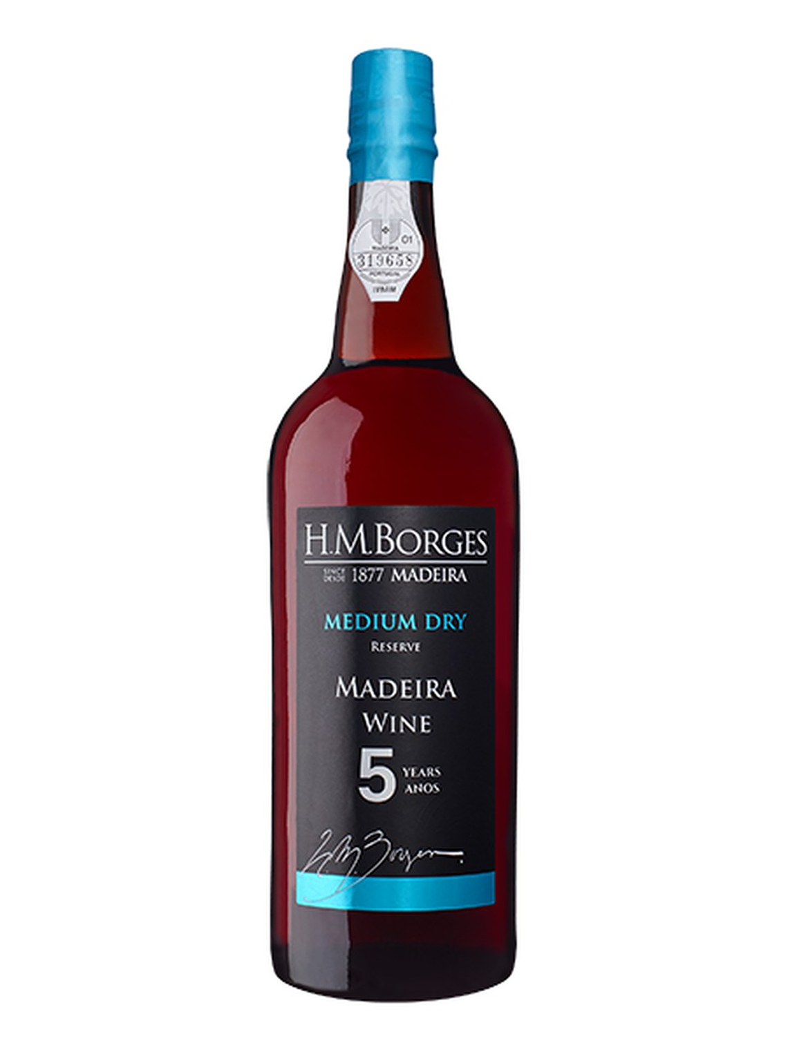 H.M. Borges Reserva 5 Anos Meio Seco Madeira 75cl 1
