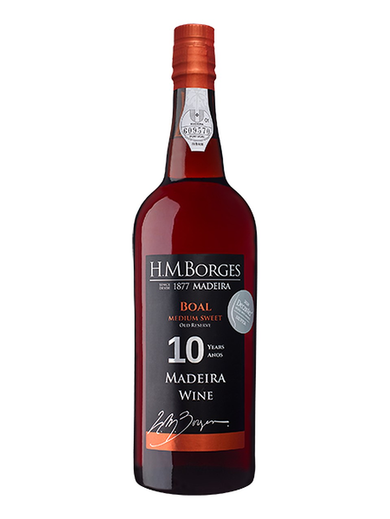 H.M. Borges Boal 10 Anos Meio Doce Madeira 75cl 1