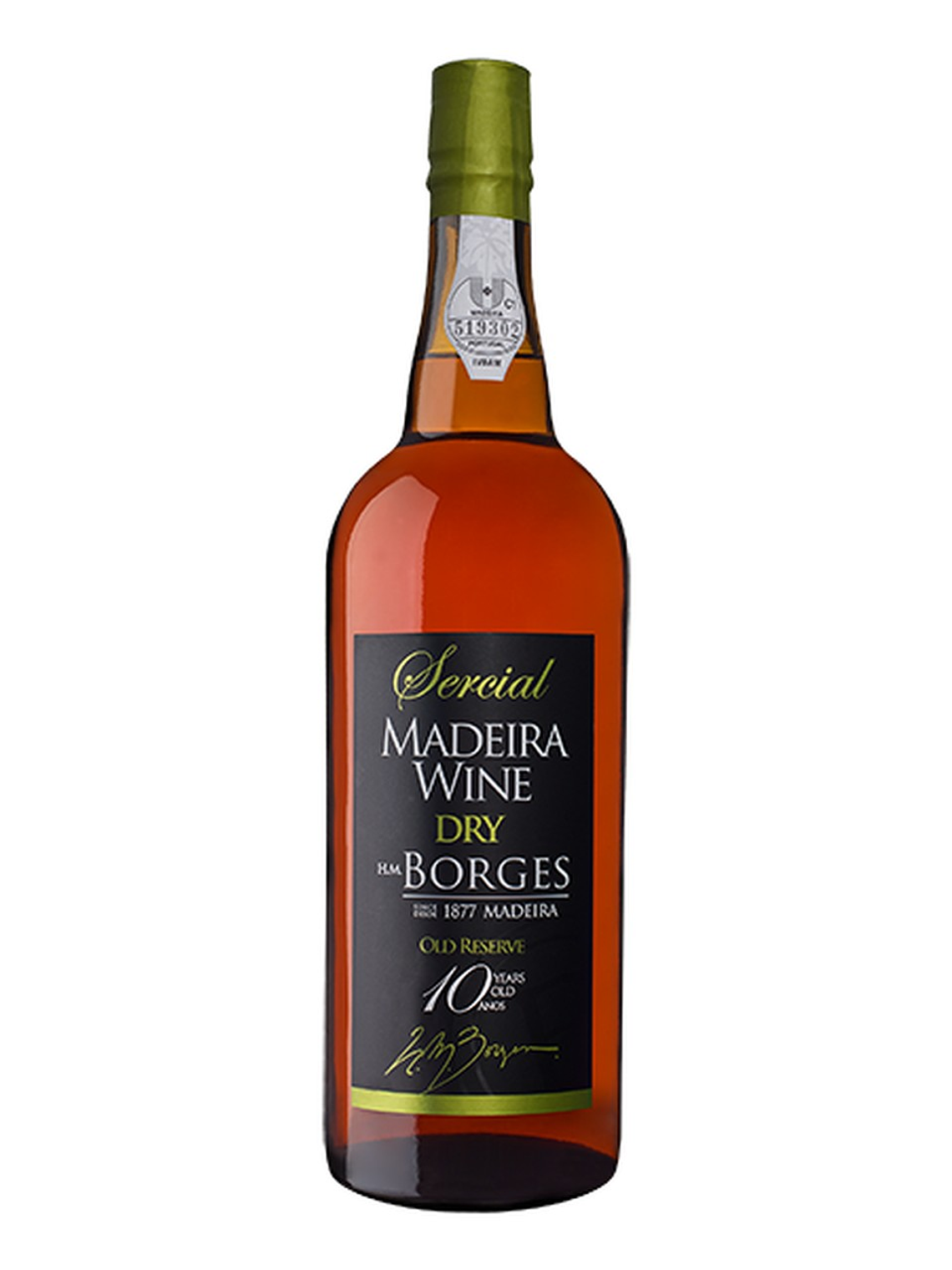 H.M. Borges Sercial 10 Anos Seco Madeira 75cl 1