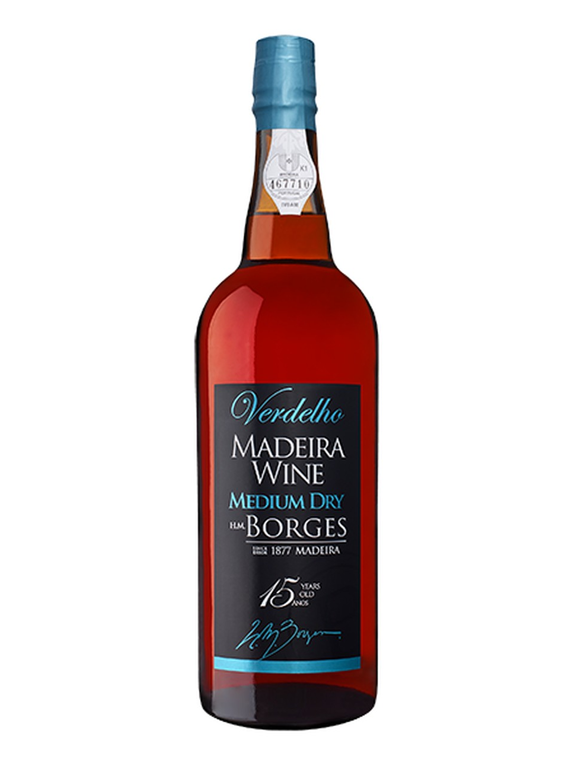 H.M. Borges Verdelho 15 Anos Meio Seco Madeira 75cl 1