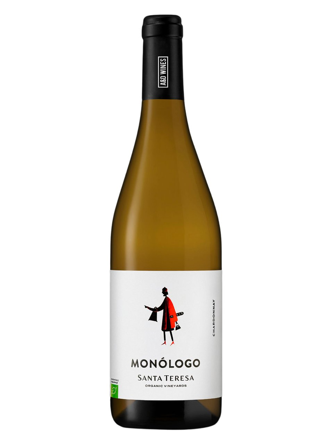 A&D Wines Monólogo Chardonnay Magnum 2022 Vinho Verde Branco 1.5L 1
