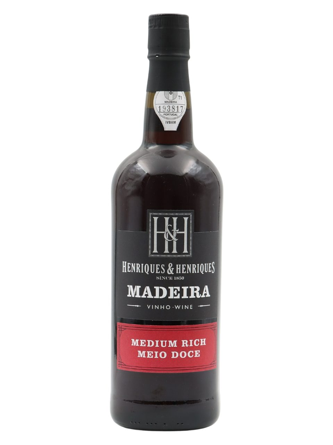 Henriques & Henriques 3 Anos Meio Doce Madeira 75cl 1