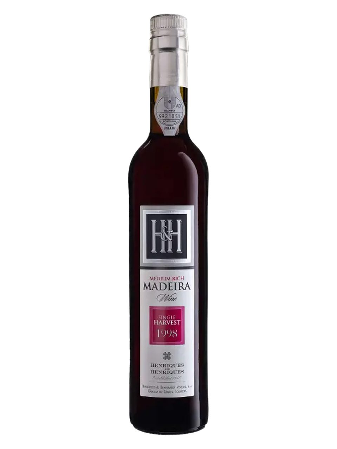 Henriques & Henriques Single Harvest 1998 Madeira 50cl 1