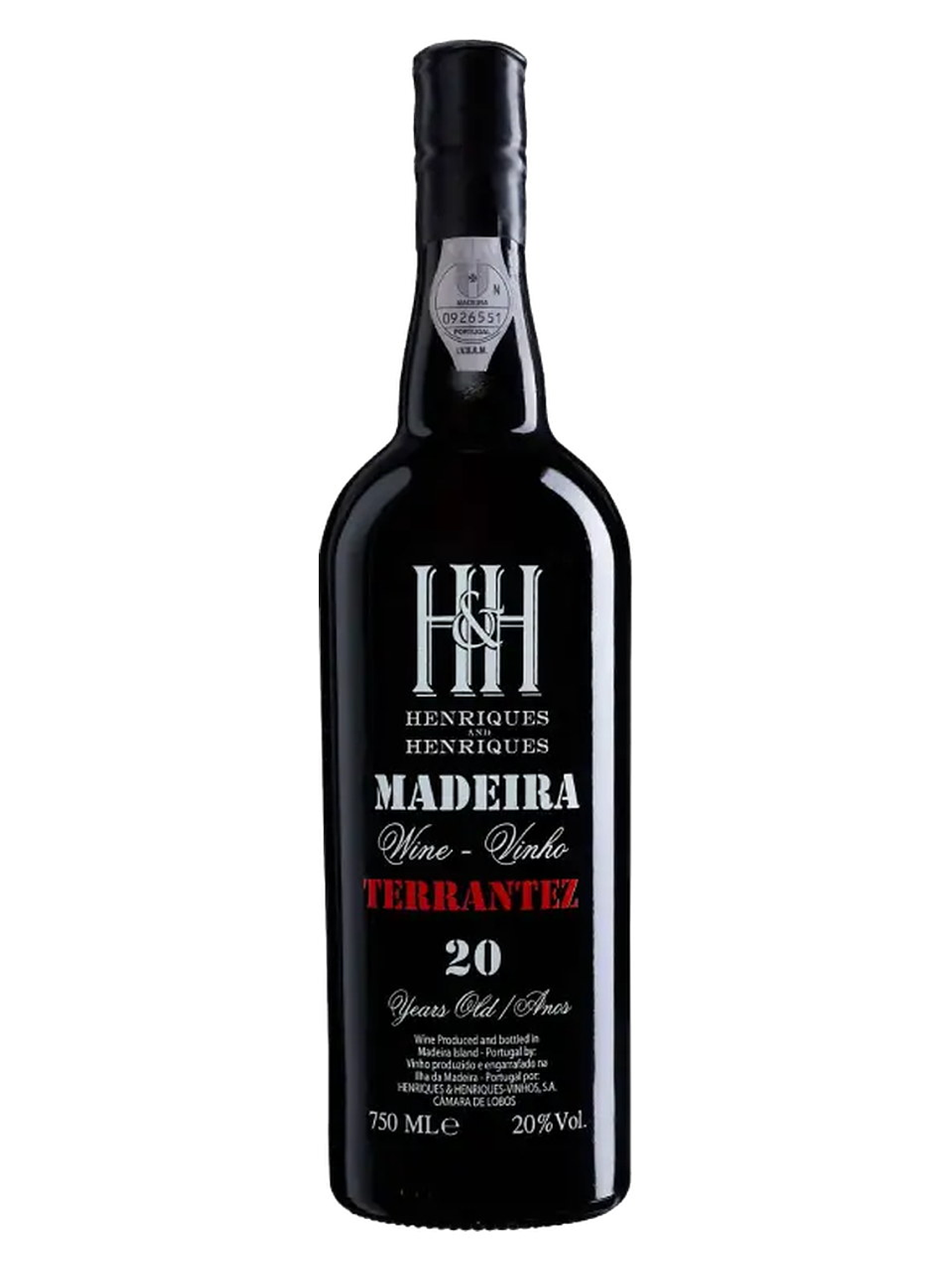Henriques & Henriques Terrantez 20 Anos Madeira 75cl 1