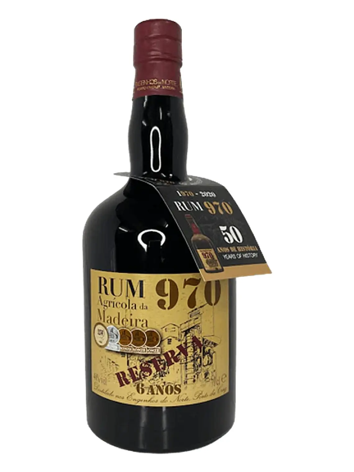J. Faria Rum 970 Reserva 6 Anos 40% 70cl 1