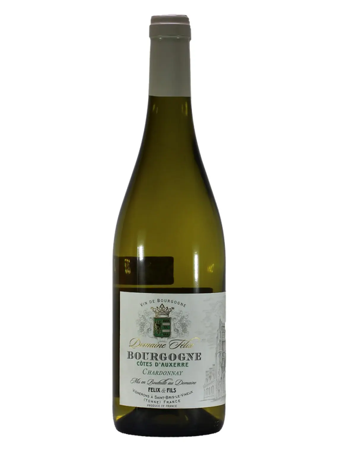 Domaine Félix Bourgogne Côtes d'Auxerre 2023 França - Chablis Branco 75cl 1