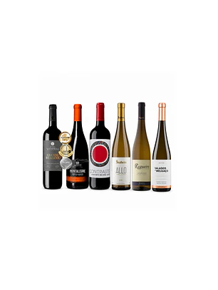 Brasa à Portuguesa | Seleção Premium de 6 Vinhos para Churrasco