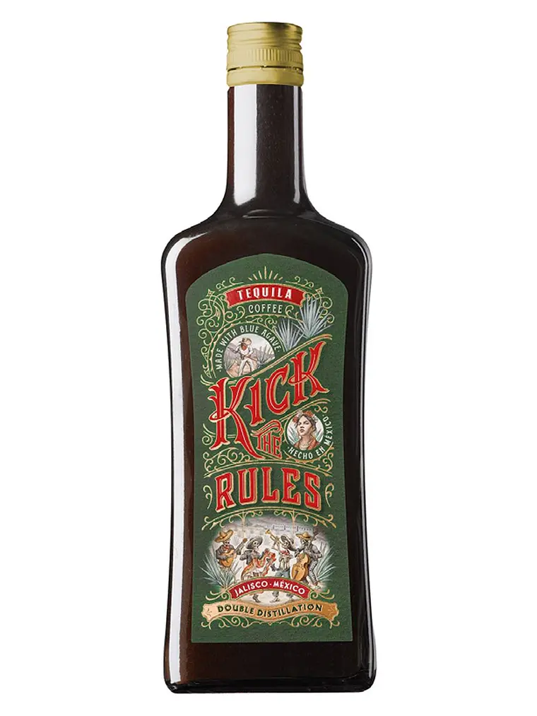Licor Tequila Kick The Rules Café 70Cl 1