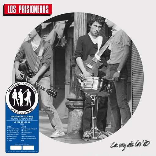 Los Prisioneros - La Voz De Los 80 (Edición Limitada -  Picture Disc)