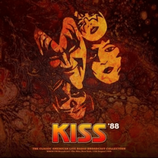 Kiss - Kiss '88 (NEW FM Broadcast: The Ritz, New York, 12th August 1988) + Vinilo Color
