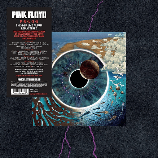 Pink Floyd - Pulse (4 LPs) + libro