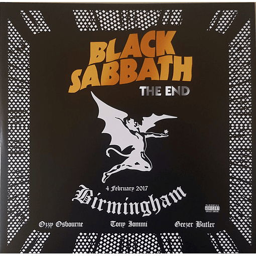 Black Sabbath - The End (3 LPs - Vinilo Azul)