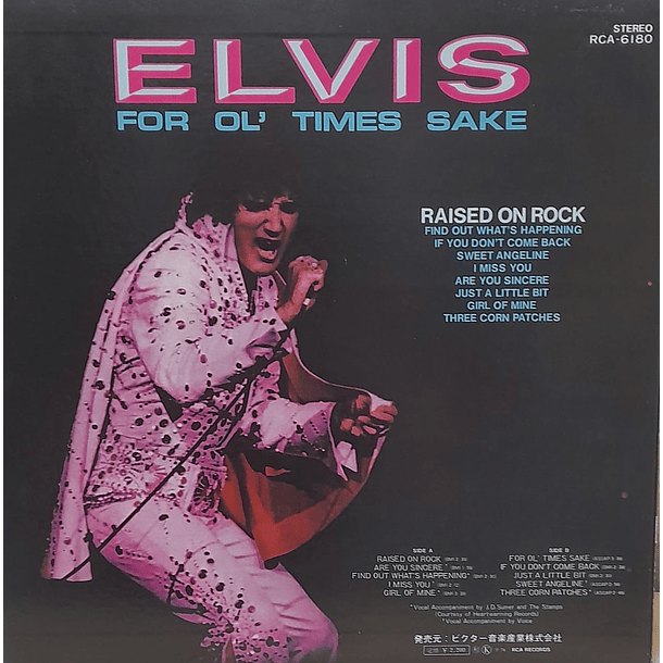 Elvis - Raised On Rock / For Ol' Times Sake 2