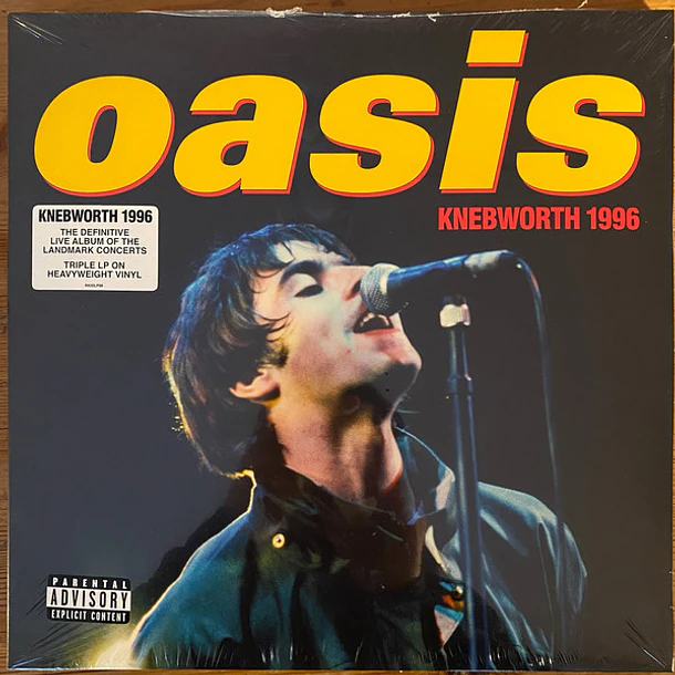 Oasis - Knebworth 1996 (3 LPs)