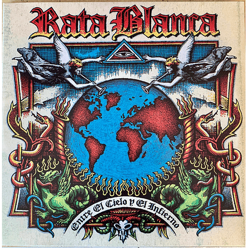 Rata Blanca - Entre El Cielo Y El Infierno (2 LP's)