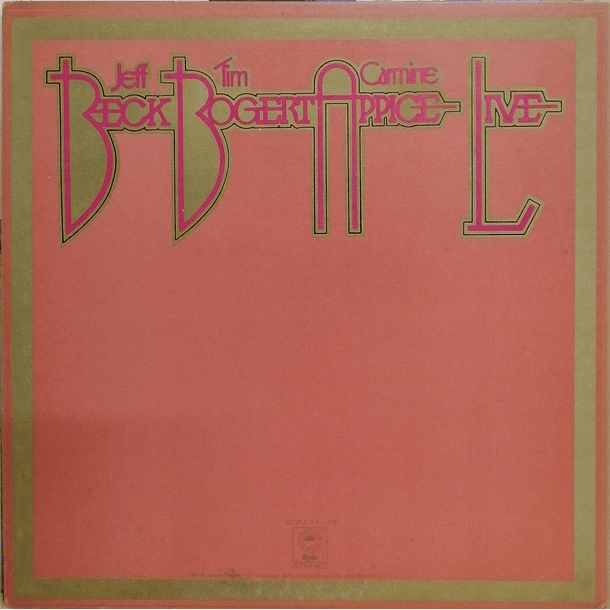 Beck, Bogert & Appice - Beck, Bogert & Appice Live (2 LP's) 2