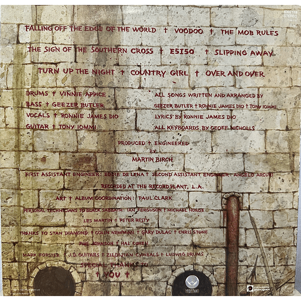 Black Sabbath - Mob Rules 2