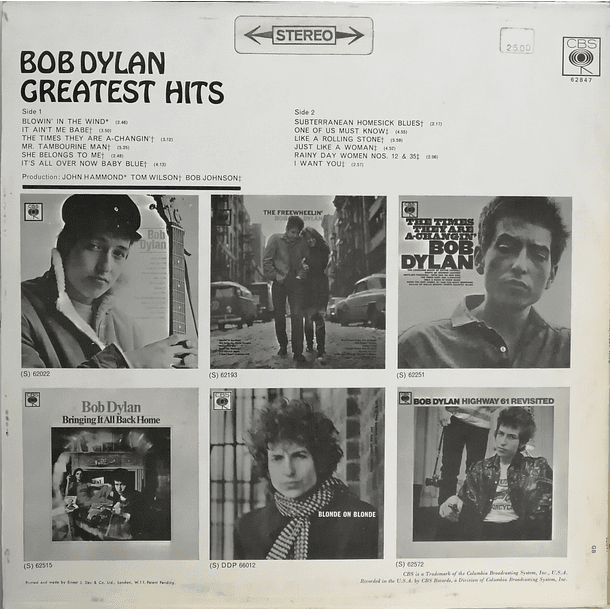 Bob Dylan - Greatest Hits 2