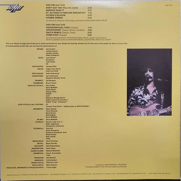 Frank Zappa - Apostrophe (') 3