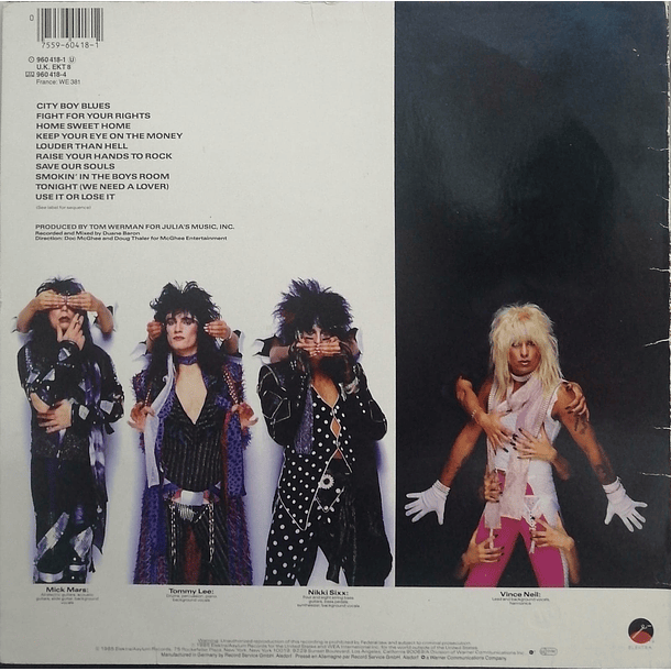 Motley Crue - Theatre Of Pain 3