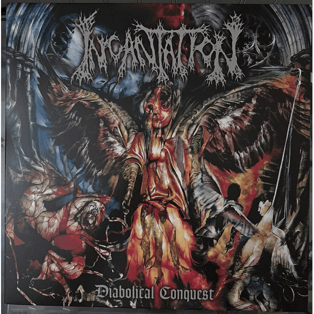 Incantation - Diabolical Conquest  (Blue Vinyl) 1