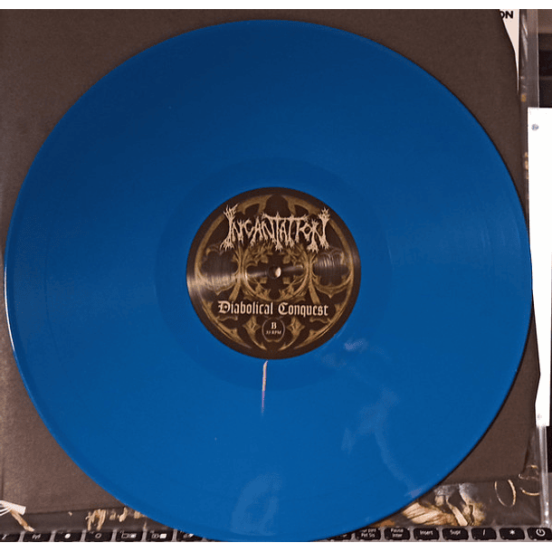 Incantation - Diabolical Conquest  (Blue Vinyl) 2