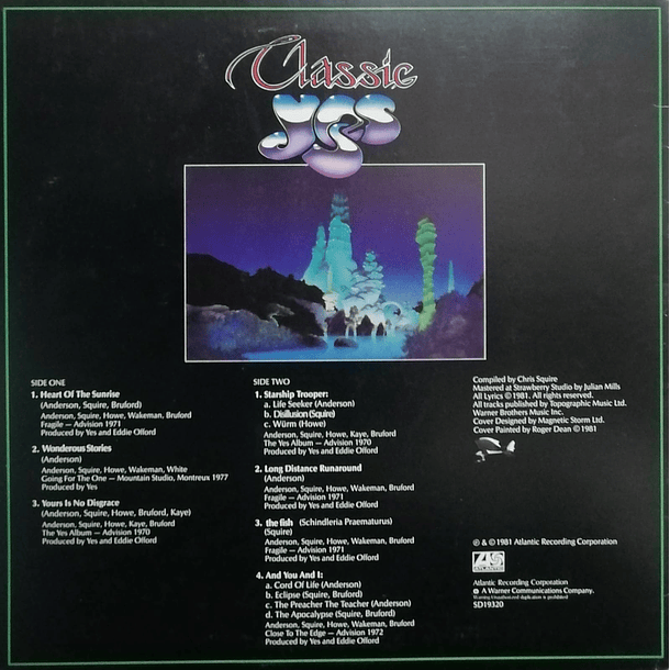 Yes - Classic Yes + 7