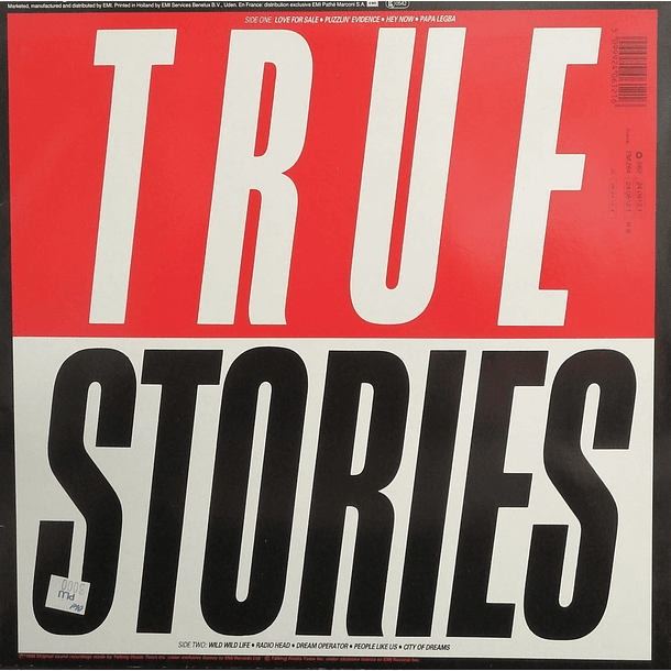 Talking Heads - True Stories 2