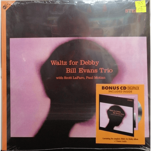 Bill Evans Tio With Scott LaFaro, Paul Motian - Waltz For Debby (+ CD)