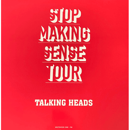 Talking Heads - Stop Making Sense Tour (2 LPs)