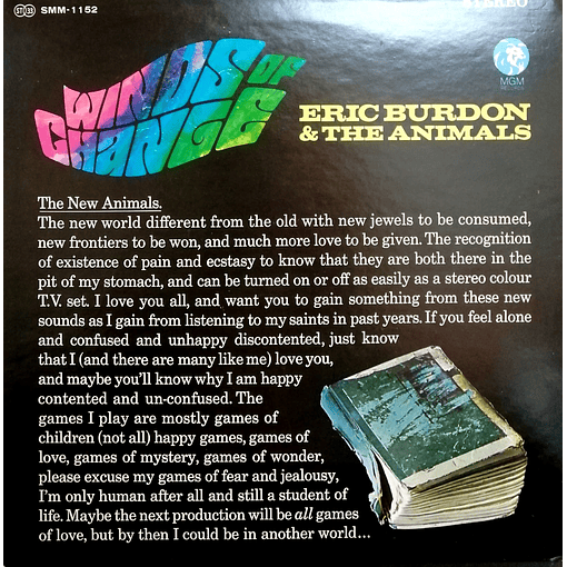 Eric Burdon & The Animals - Winds Of Change