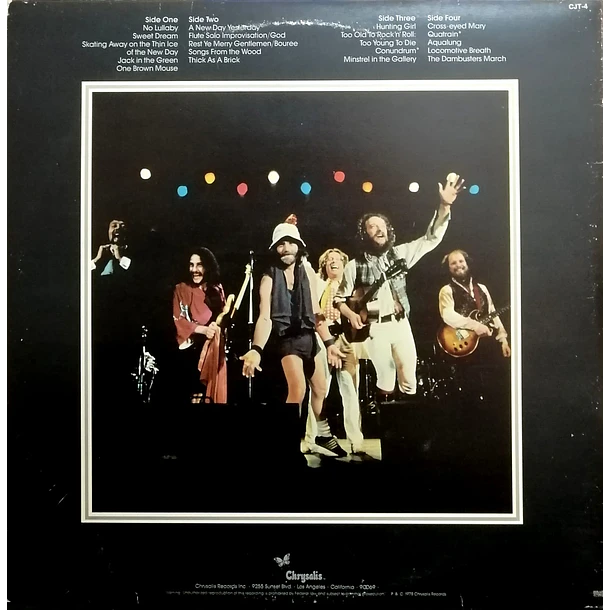Jethro Tull - Live - Bursting Out (2 LP's) 4