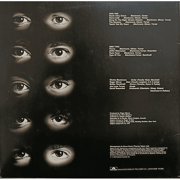 Rainbow - Straight Between The Eyes 2