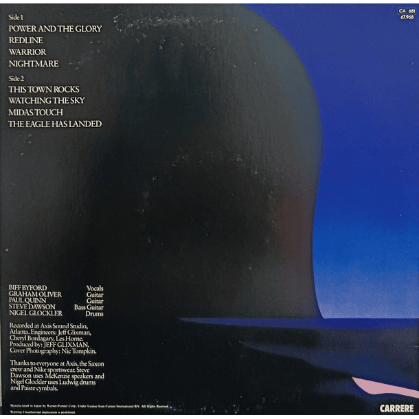 Saxon - Power & The Glory 2