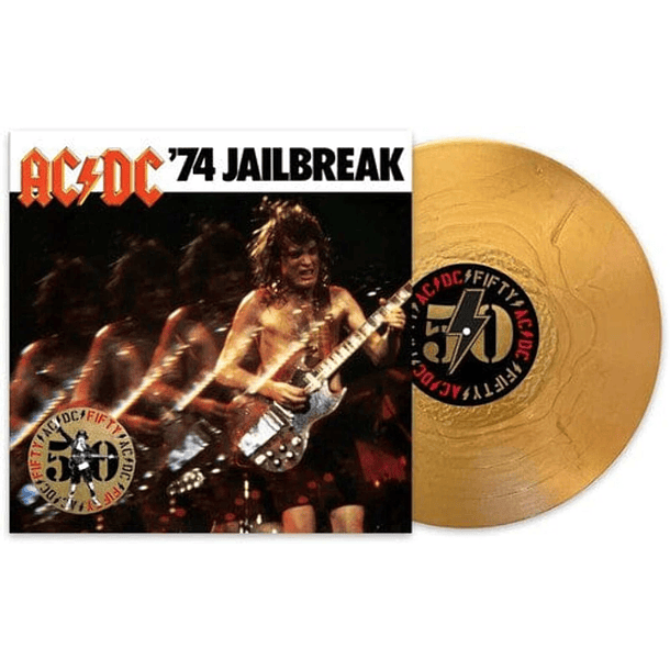 AC/DC - ´74 Jailbreak ( 50 Anniversary Special Edition ) (Gold Coloured Vinyl) 2