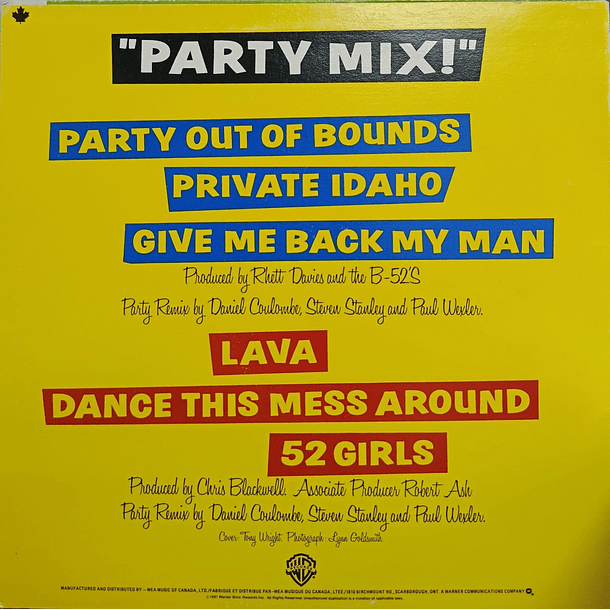 The B-52's - Party Mix 2