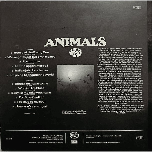 Animals - The Most Of  2
