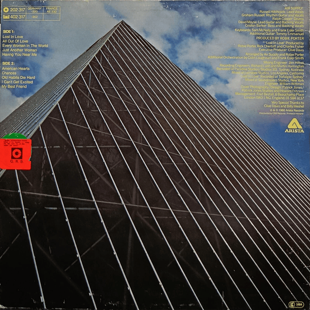 Air Supply - Lost In Love 2