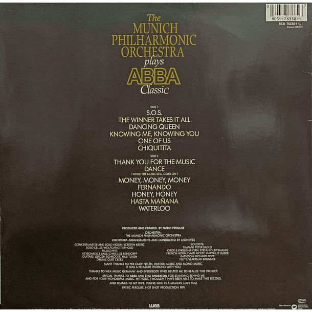 Abba - The Munich Philharmonic Orchestra Plays Abba Classic 2