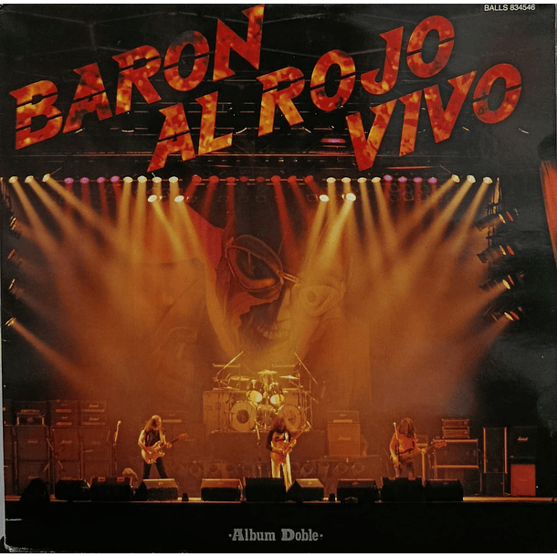 Baron Rojo - Baron Al Rojo Vivo (2 LP's) 1