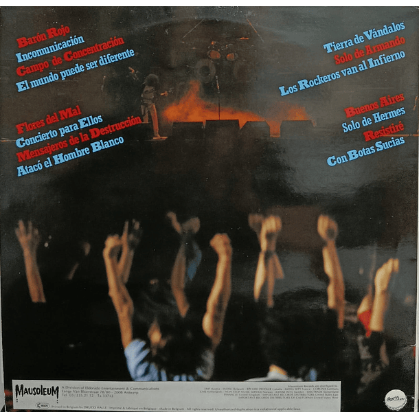 Baron Rojo - Baron Al Rojo Vivo (2 LP's) 2