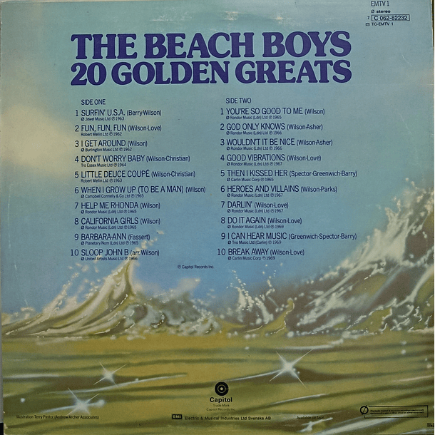 The Beach Boys - 20 Golden Greats 2