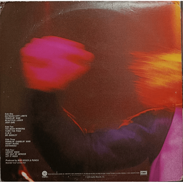 Bob Seger & The Silver Bullet Band - Live Bullet (2 LP's) 2