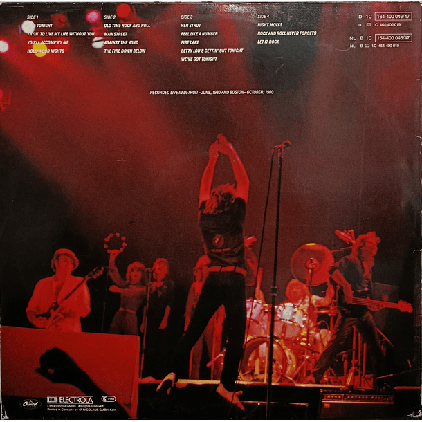 Bob Seger & The Silver Bullet Band - Nine Tonight (2 LP's) 2