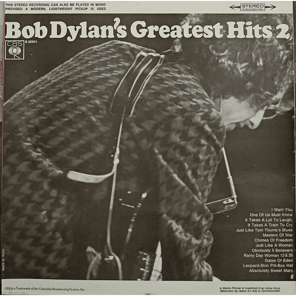 Bob Dylan - Bob Dylan's Greatest Hits 2 2