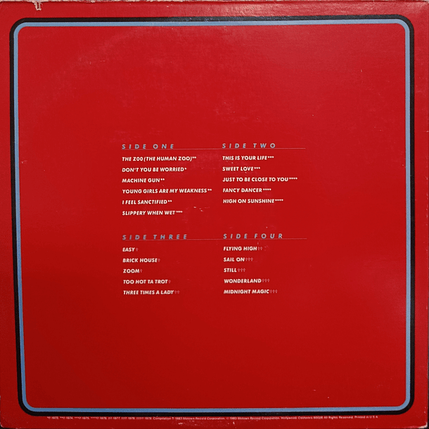 Commodores - Anthology (2 LPs) 2