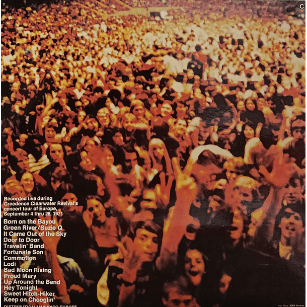Creedence Clearwater Revival - Live In Europe (2 LP's) 2