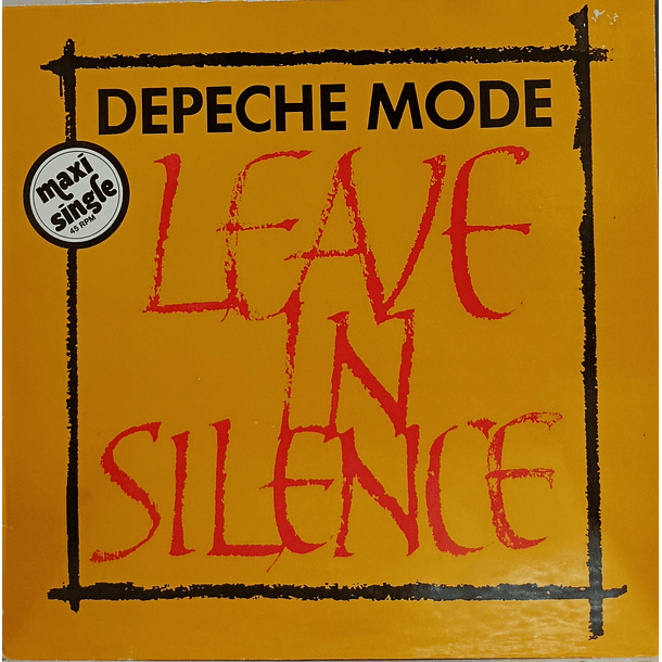 Depeche Mode - Leave In Silence (Maxi Single) 1