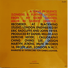 Depeche Mode - Leave In Silence (Maxi Single) 2